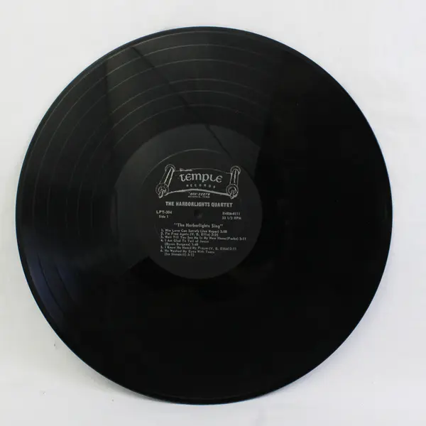 The Harborlights With Gleaming Inspirations Temple Records LP Vinyl