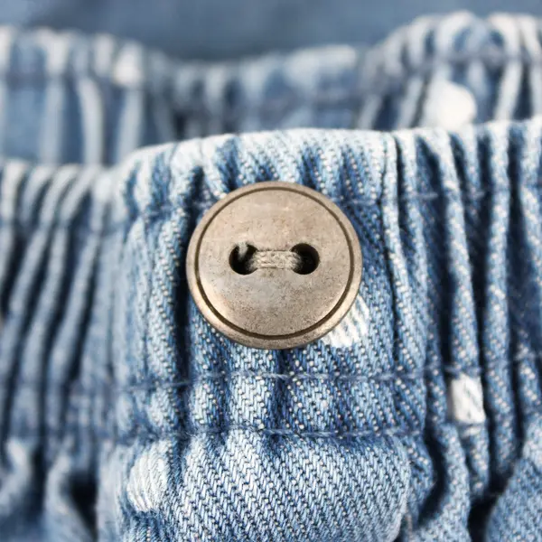 Woman Within Medium Wash Blue Polka Dot Pull-On Shorts Women's 20W Petite