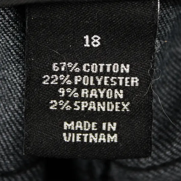 Lane Bryant Tapered-Leg Dark Wash Denim Jeans Women's Size 18