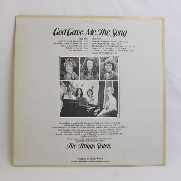  The Briggs Sisters God Gave Me The Song