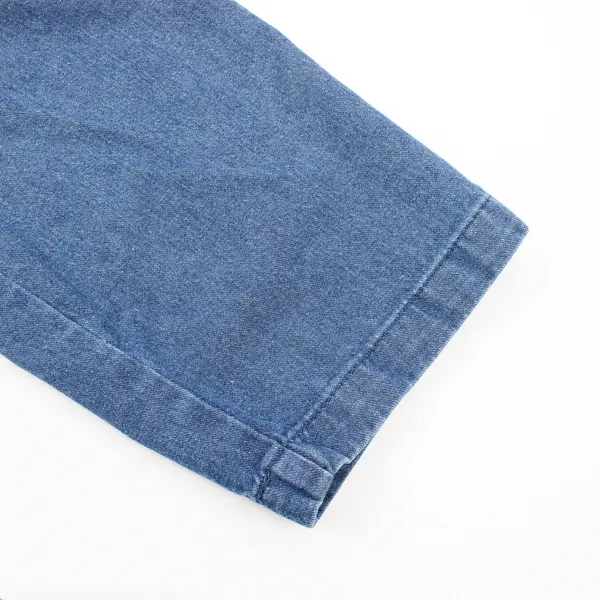 Woman Within Blue Medium Wash Tapered-Leg Pull-On Pants Women's 18W Petite