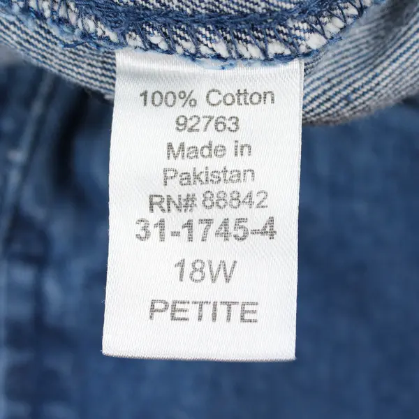 Woman Within Blue Medium Wash Tapered-Leg Pull-On Pants Women's 18W Petite