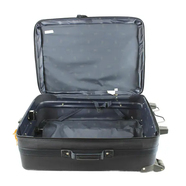 Vintage Atlantic 2 Wheel Bag Suitcase Black 28” Laptop Compartment Expandable