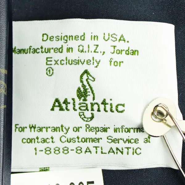 Vintage Atlantic 2 Wheel Bag Suitcase Black 28” Laptop Compartment Expandable