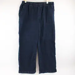 Woman Within Blue Dark Wash Wide-Leg Pull-On Pants Women's 20W Petite
