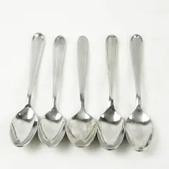 Set of 5 Oneida Dylan Stainless Teaspoons