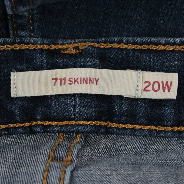 Levi's Medium Wash 711 Skinny Jeans Women's Size 20W
