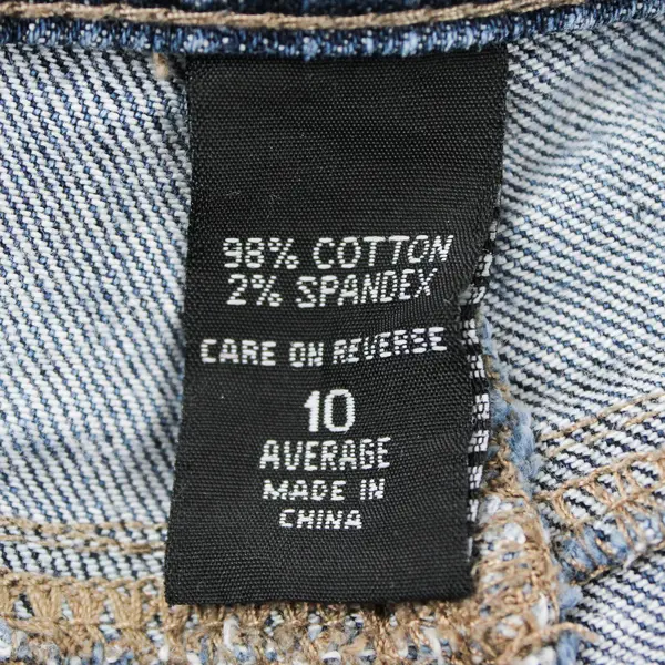 West Side New York & Co. Medium Wash Flare Jeans Women's Size 10