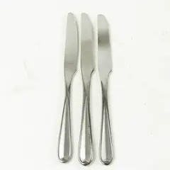 Set of 3 Oneida Dylan Stainless Solid Knives