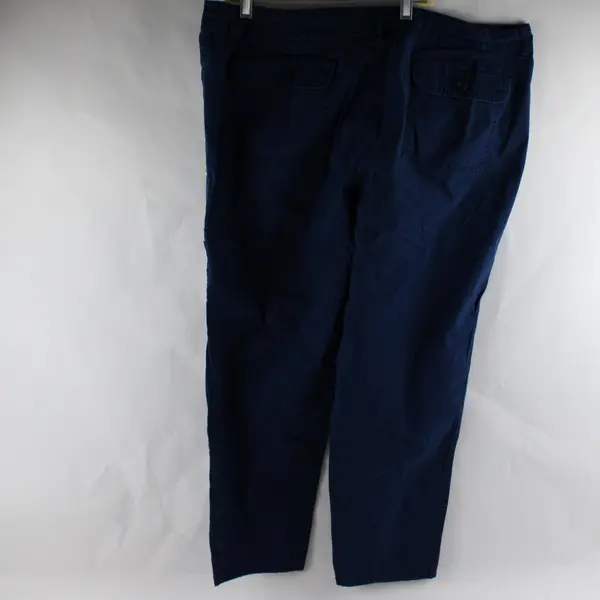 Liz Claiborne Blue Classic Tapered-Leg Cargo Pants Women's Size 16