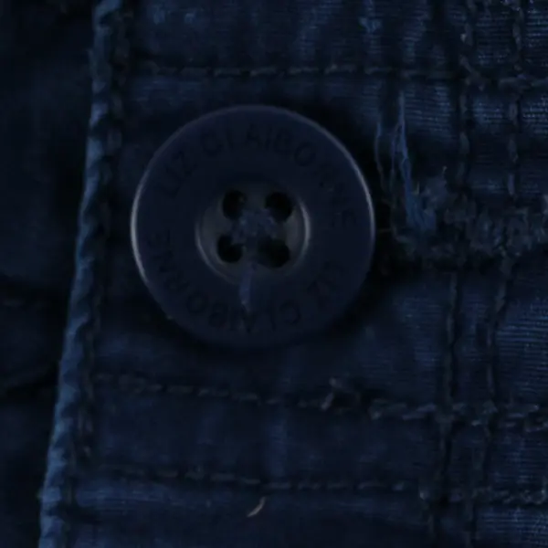 Liz Claiborne Blue Classic Tapered-Leg Cargo Pants Women's Size 16