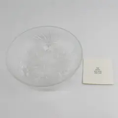 Holophane Verlys Thistles Bowl Frosted White 1935/1999