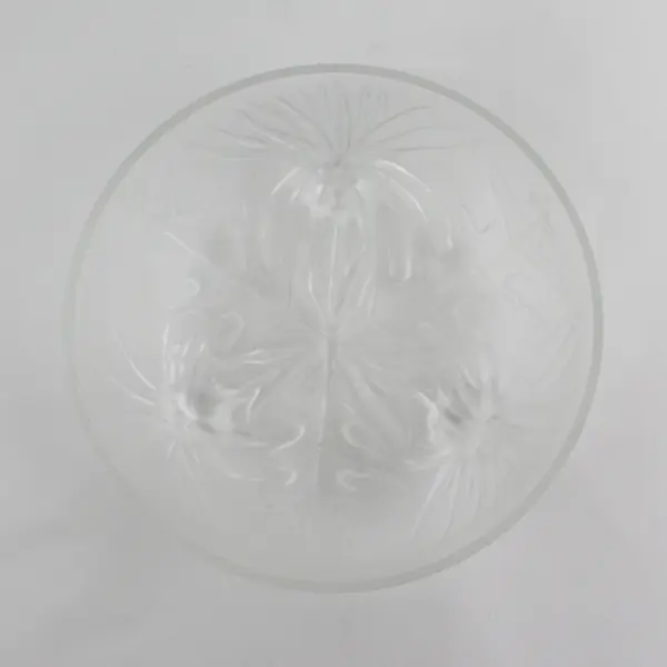 Holophane Verlys Thistles Bowl Frosted White 1935/1999