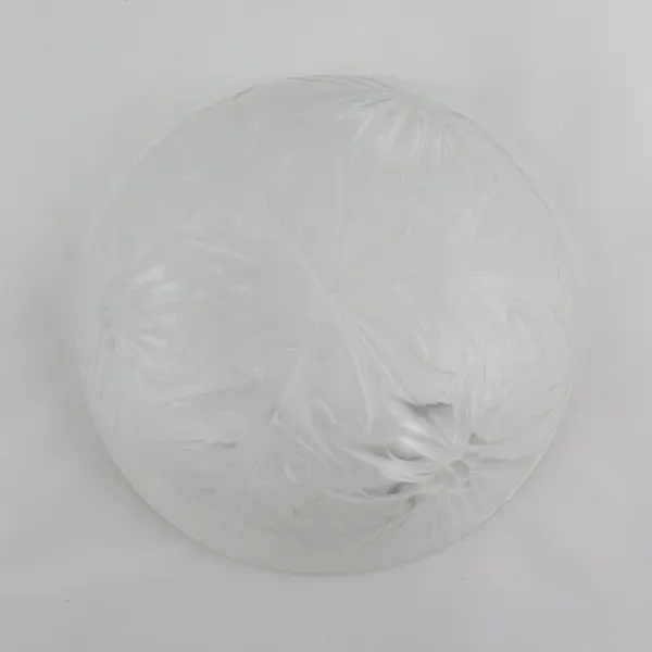 Holophane Verlys Thistles Bowl Frosted White 1935/1999