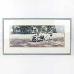 "The Journey Is The Goal" By Steve Hanks (COA, Print, Framed, 1994, 674/1500)