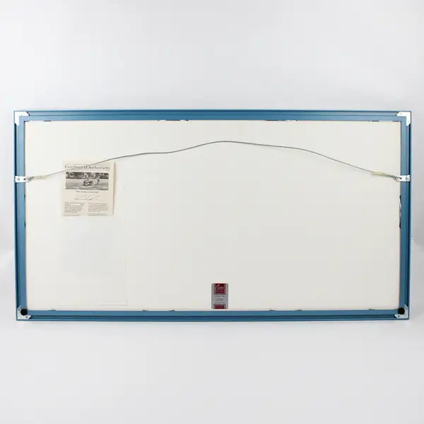 "The Journey Is The Goal" By Steve Hanks (COA, Print, Framed, 1994, 674/1500)