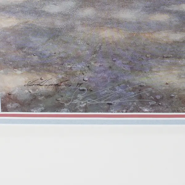 "The Journey Is The Goal" By Steve Hanks (COA, Print, Framed, 1994, 674/1500)