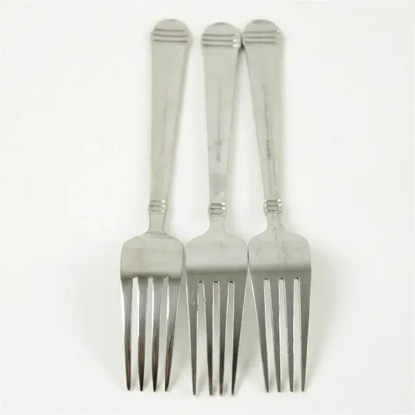 Set of 3 Hampton Silversmiths Arielle Stainless Forks