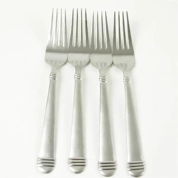Set of 4 Hampton Silversmiths Arielle Stainless Forks