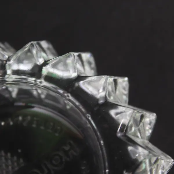 Vintage Holophane 100th Anniversary Clear Glass Ashtray 