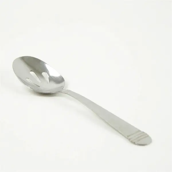 Set of 4 Hampton Silversmiths Arielle Stainless Pierced Tablespoons