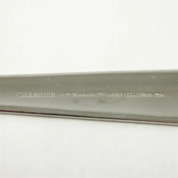 Set of 4 Hampton Silversmiths Arielle Stainless Pierced Tablespoons