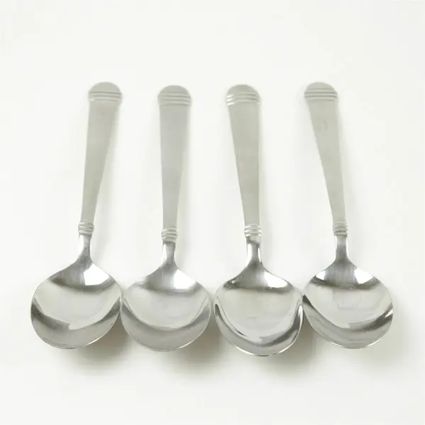Set of 4 Hampton Silversmiths Arielle Stainless Tablespoons