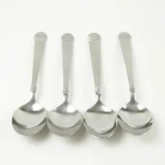 Set of 4 Hampton Silversmiths Arielle Stainless Tablespoons