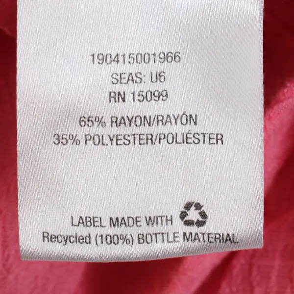 Laura Scott Studded Pink Short-Sleeved Blouse Women's Size XL