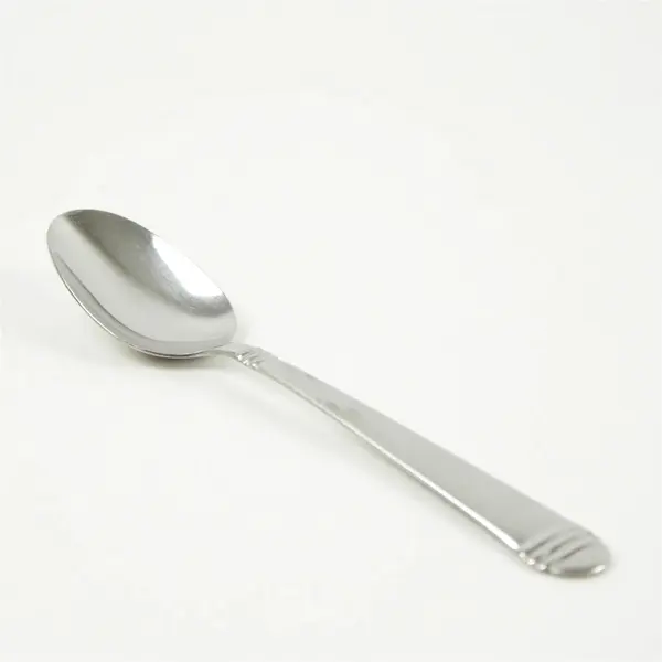 Set of 5 Hampton Silversmiths Arielle Stainless Place/Oval Soup Spoons