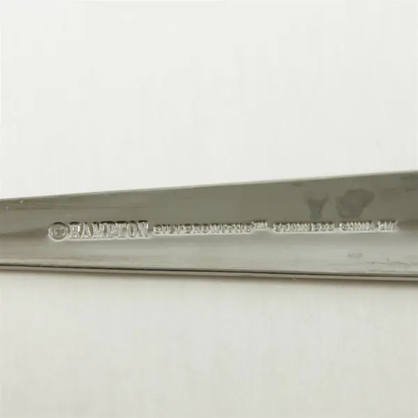 Set of 4 Hampton Silversmiths Arielle Stainless Teaspoons