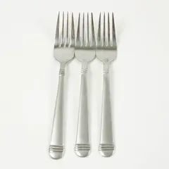 Set of 3 Hampton Silversmiths Arielle Stainless Salad Forks
