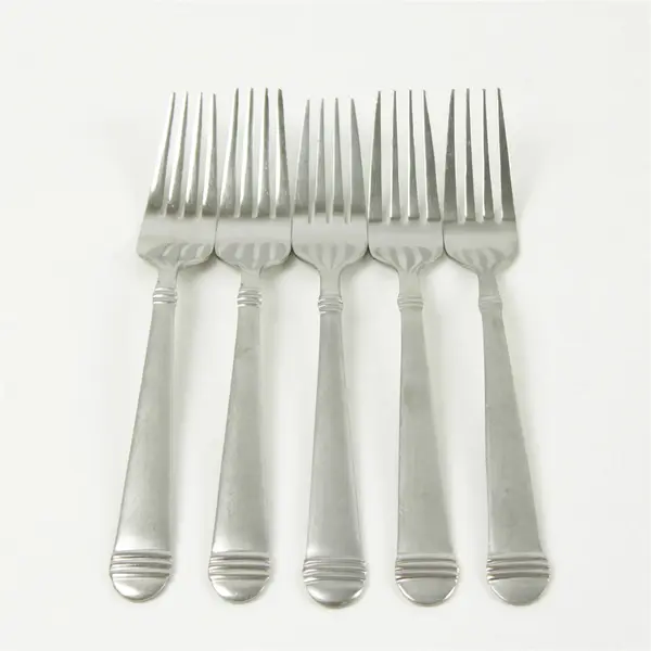 Set of 5 Hampton Silversmiths Arielle Stainless Forks