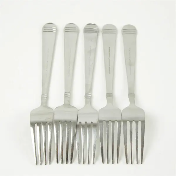 Set of 5 Hampton Silversmiths Arielle Stainless Forks