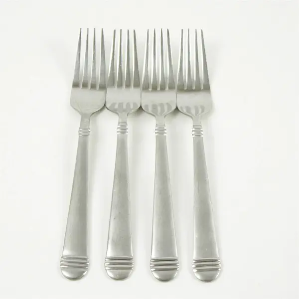 Set of 4 Hampton Silversmiths Arielle Stainless Forks