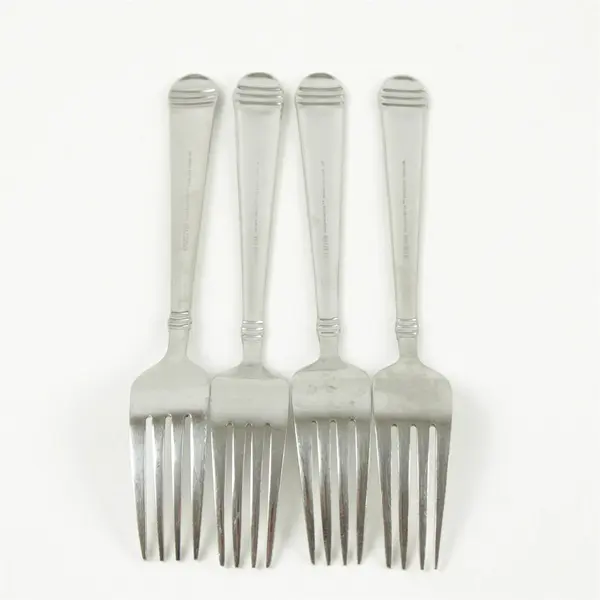 Set of 4 Hampton Silversmiths Arielle Stainless Forks