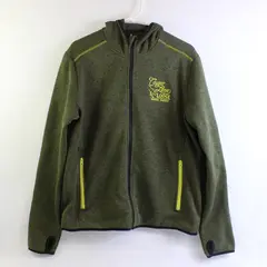 ACE USA Cougar Lane Lodge Embroidered Green Zip-Up Hoodie Adult Size Medium