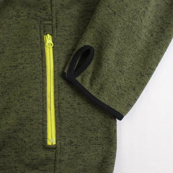 ACE USA Cougar Lane Lodge Embroidered Green Zip-Up Hoodie Adult Size Medium