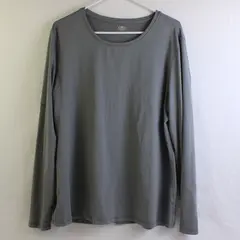 Athletic Works Gray Long-Sleeved Activewear T-Shirt Women's XL 16-18