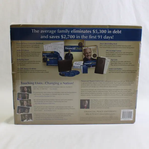 Dave Ramsey's Financial Peace University Membership Kit Sealed