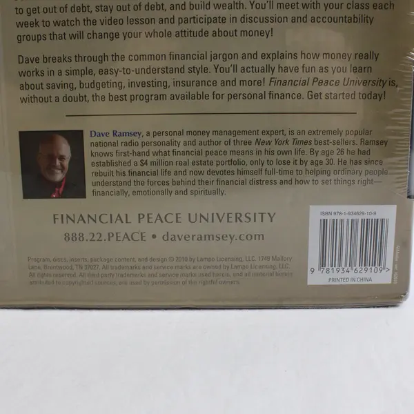 Dave Ramsey's Financial Peace University Membership Kit Sealed