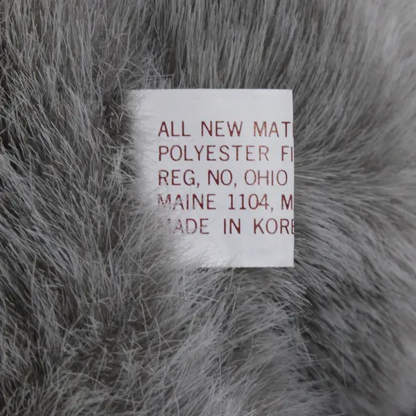 Vintage 1990 Koala Bear Plush Stuffed Animal Grey White Red Green Scarf