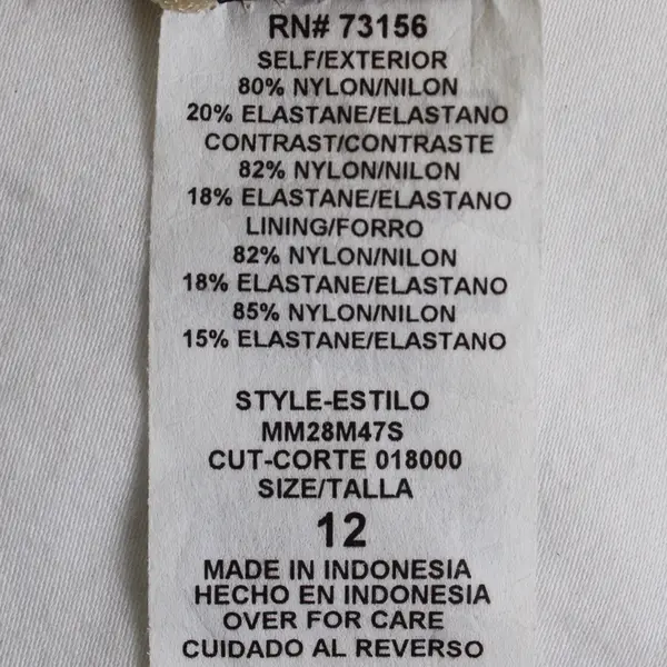 Maxine of Hollywood Pink & Blue Floral Print One Piece Swimsuit Women's Size 12