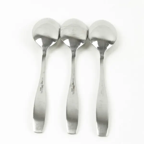 Lot of 3 Interpur INR29 Stainless Steel Dinner Spoons