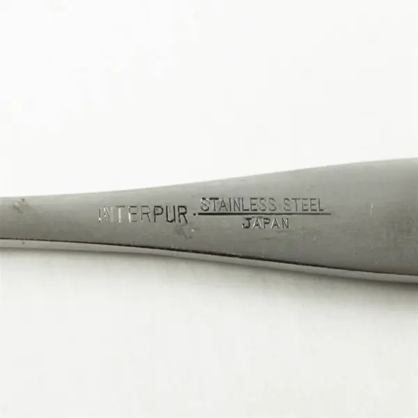 Lot of 3 Interpur INR29 Stainless Steel Dinner Spoons