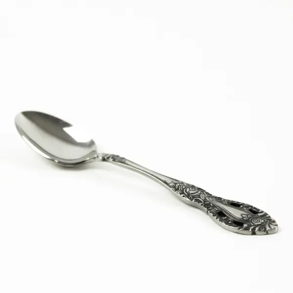 Lot of 4 Interpur INR13 Stainless Steel Teaspoons