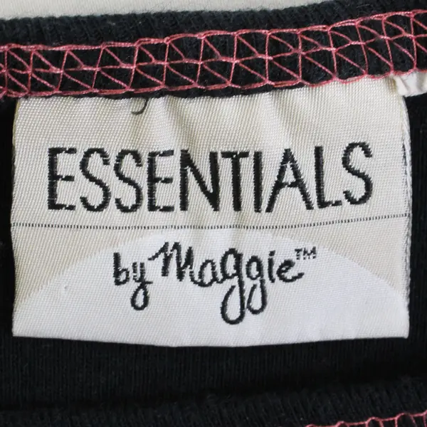 Essentials by Maggie 3/4-Sleeve Santa Claus Graphic T-Shirt Women's XL