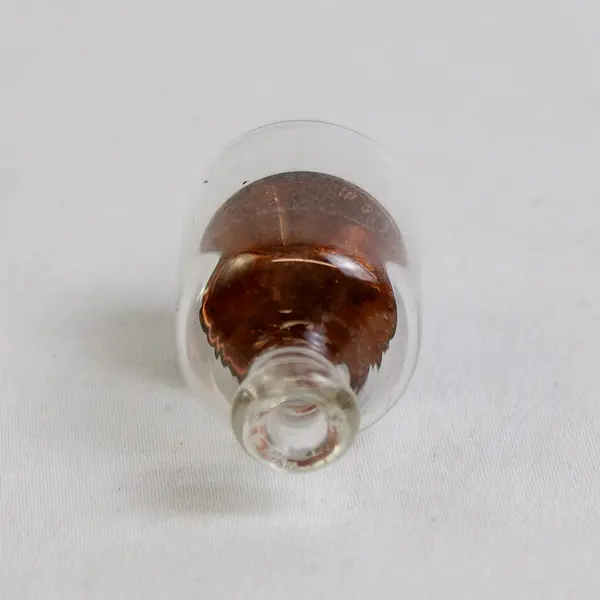 Rare 1975 Penny Inside Miniature Glass Bottle Small Date No Mint Mark Lincoln