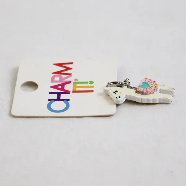 Charm-it Glitter Llama Charm by High IntenCITY