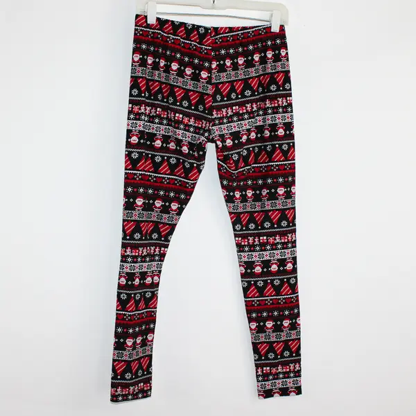 Lot of 3 No Boundaries Christmas-Themed  Pajama Pants Juniors' Size Large 11-13